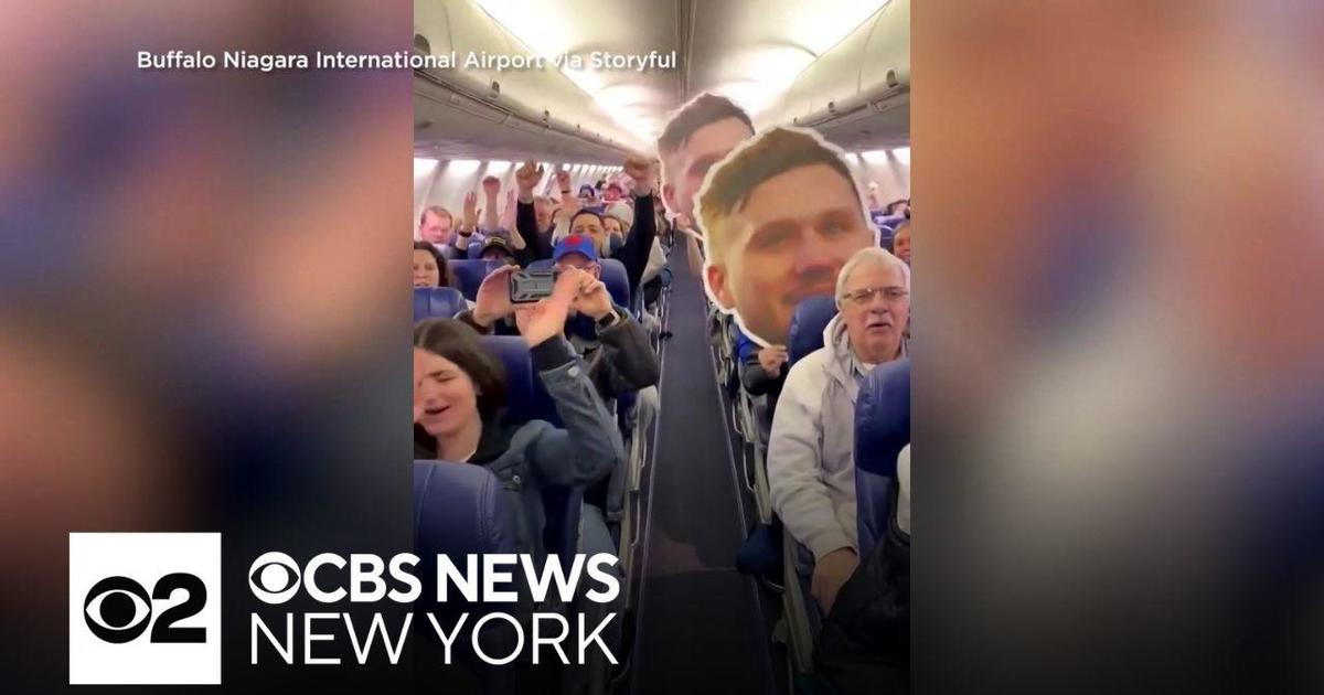 Bills fans pack plane heading to Kansas City