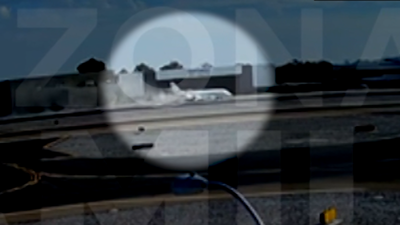 Dramatic Arizona plane crash captured on camera