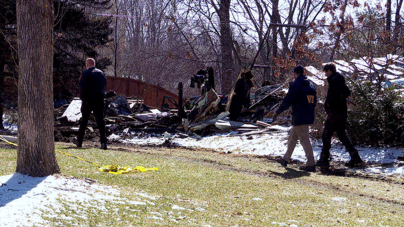 Authorities Investigate After Plane Crashes into Brooklyn Park Home