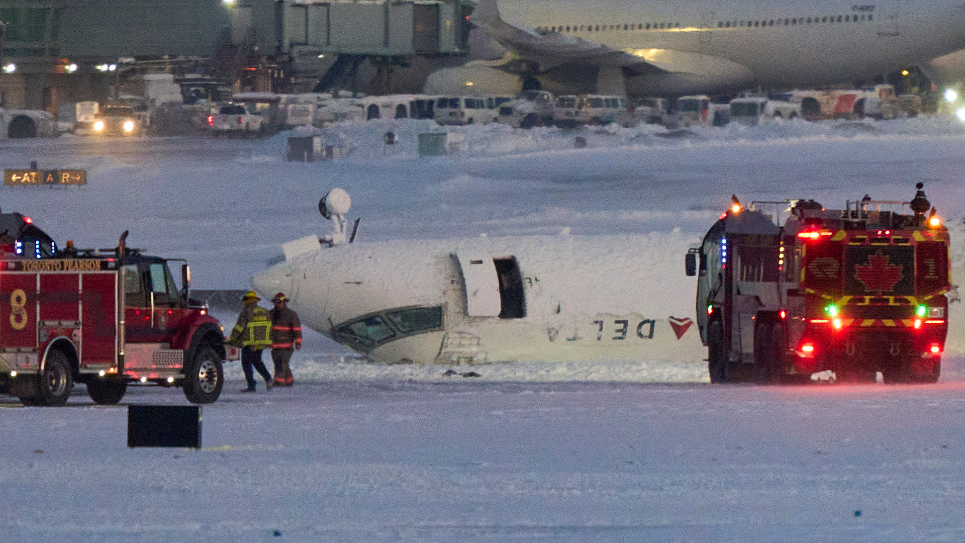 Preliminary report uncovers new details in Delta crash that left plane overturned