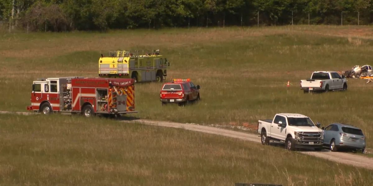 LIVE: Plane crashes off runway at Greenville Downtown Airport, officials say