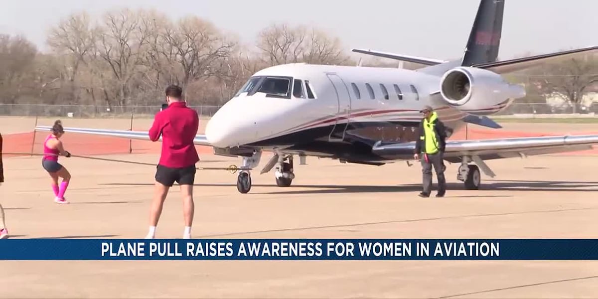 Plane pull raises awareness for women in aviation
