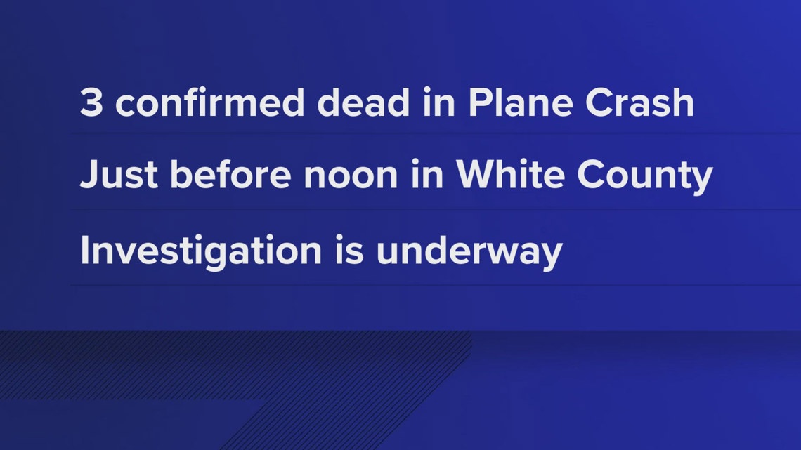3 dead after small plane crash in Middle Tennessee