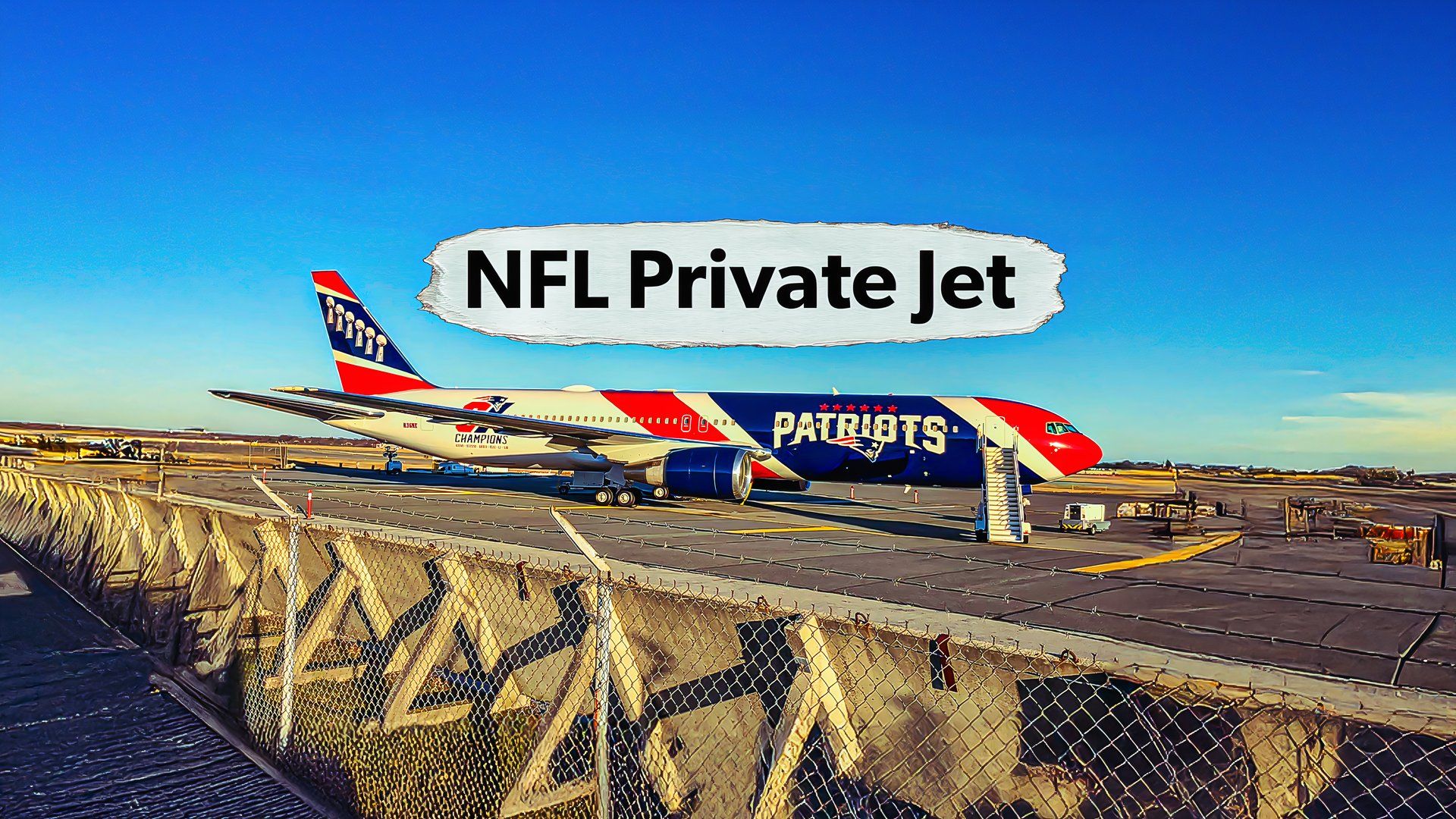 A Look At The New England Patriot’s Private Jet Fleet