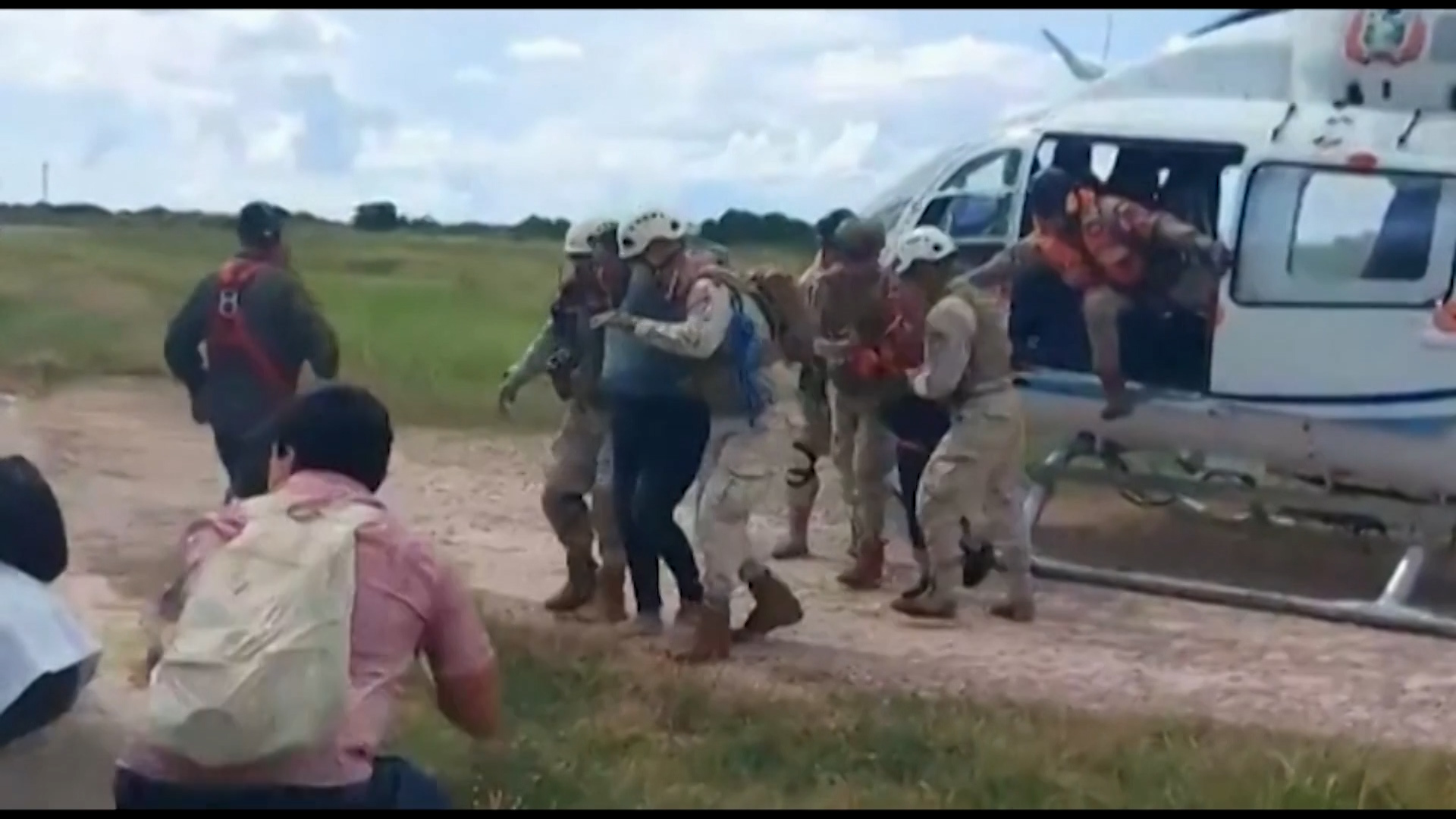 Plane crash survivors rescued from alligator-infested swamp in Bolivia All