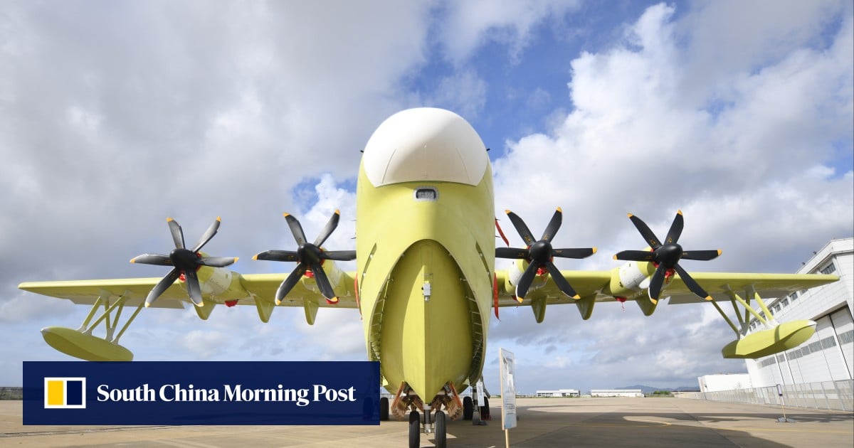 China approves world’s biggest amphibious plane, AG600, for mass production