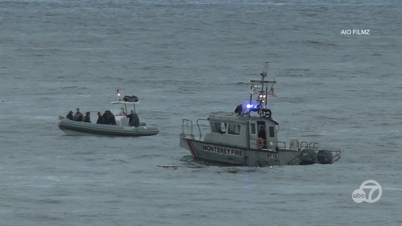 Private plane from San Carlos crashes off coast of Pacific Grove in Central Coast, authorities say