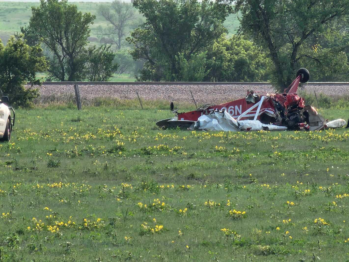 Small Plane Crashes near New Underwood