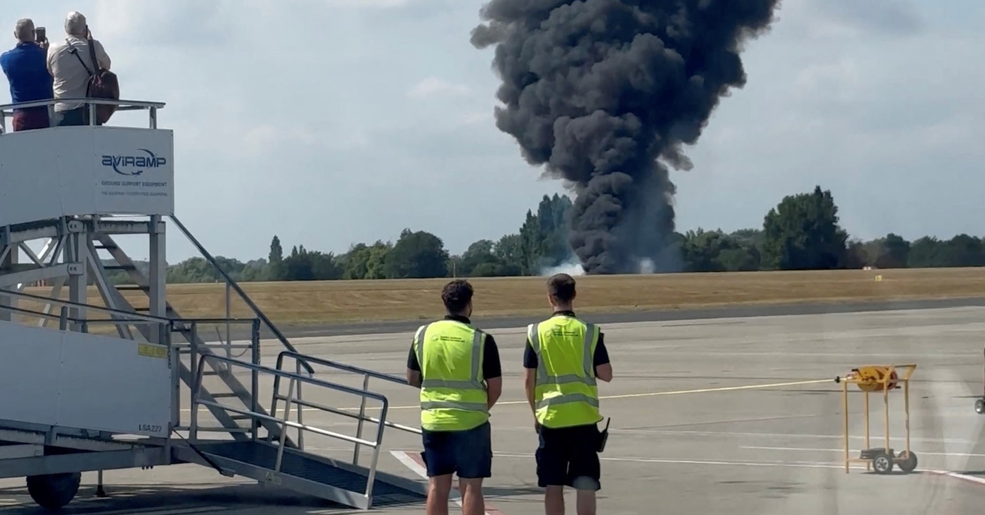 Southend Airport partially reopens after plane crash that killed four