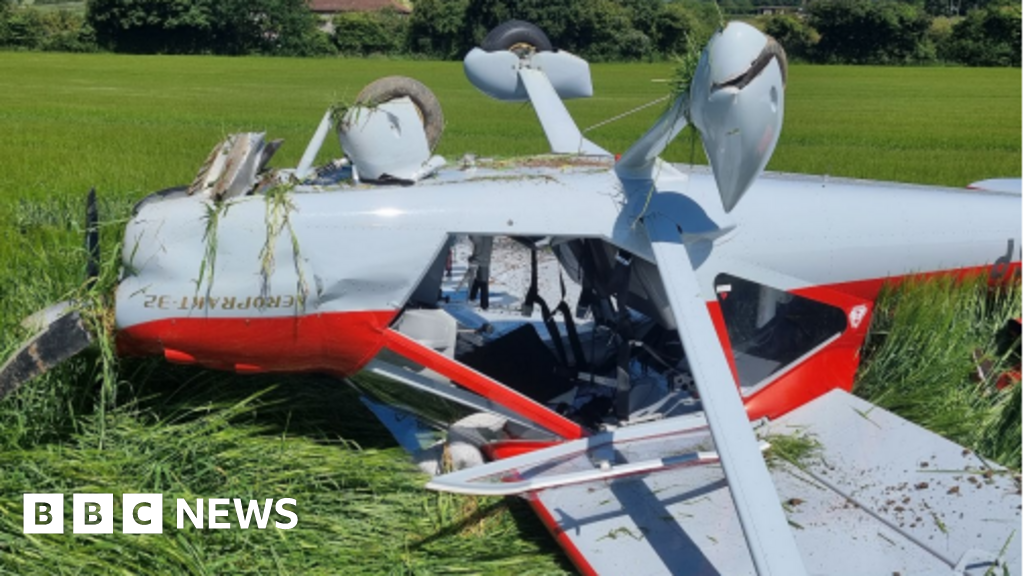 Plane lands in cornfield near Cromer after hitting turbulence