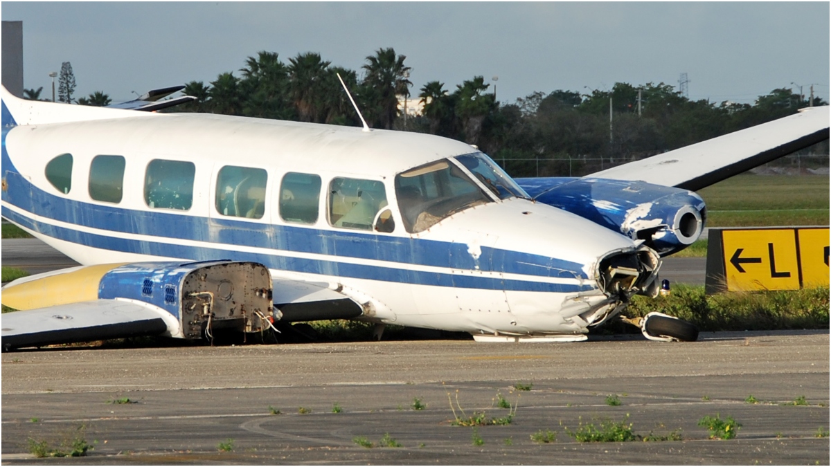 Insane Plane Crash Captured On Video, Footage Is Wild: WATCH