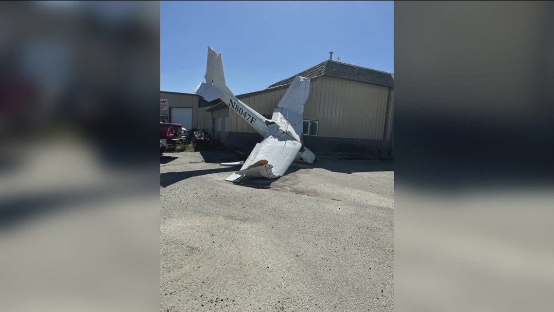 Small plane crash near Rigby Airport causes widespread power outage