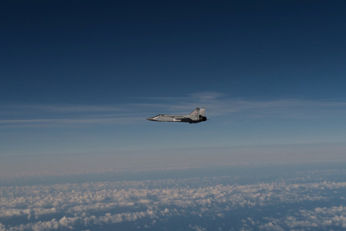 Ukraine war live: German jets intercept Russian plane as Trump vows to defend Poland